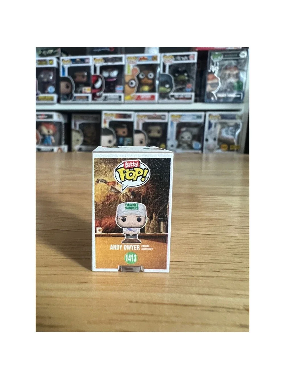 RARE CHASE BITTY Pawnee Ranger Andy Dwyer Parks Rec 1-Inch Funko Pop #1413 Show